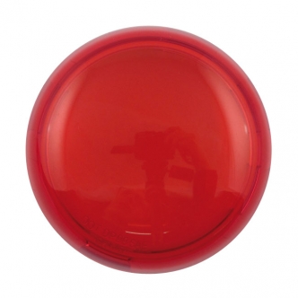 Chris Products Turn Signal Replacement Lens Bullet Lens Type in Red Finish (ARM530239)
