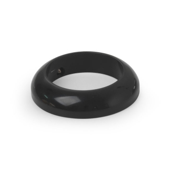 Kustom Tech Handlebar Grip Ring in Black Aluminium Finish For 1” handlebars (06-093)