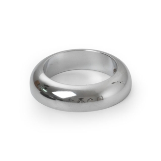 Kustom Tech Handlebar Grip Ring in Polished Aluminium Finish For 1 Inch Handlebars (06-090)
