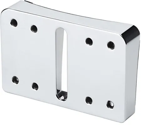 Heinz Bikes License Plate Mount Adapter in Chrome Finish For All H-D Models With OEM Taillight 1999-2017 Models (895486)