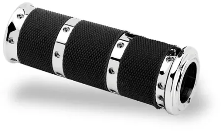 Performance Machine Contour XL Grips Left Side Only in Chrome Finish (0063-2011-CH)