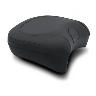 Mustang Super Solo Rear Vintage Seat 13.5 Inch Rear Width For 2008-2023 FLHT/FLHR/FLTR/FLHX Models (79110)