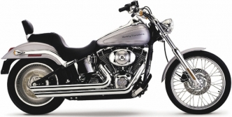 Cobra Speedster Slashdown Exhaust System In Chrome For Harley Davidson 1986-2006 Softail Motorcycles (6850)