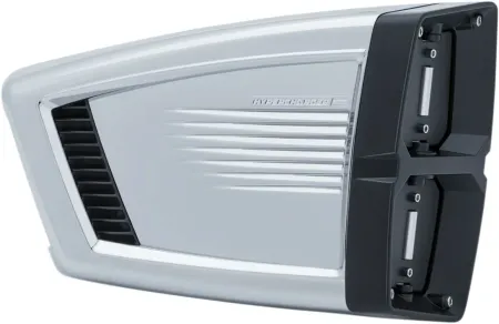 Kuryakyn Hypercharger ES Air Cleaner In Chrome/Black Finish For Harley Davidson 2017-2023 Touring Models (9361)