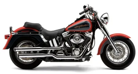 Cobra Slip-On 3 Inch Mufflers In Chrome Finish For Harley Davidson 2007-2017 FLSTF/FXSTD Softail Motorcycles (6001)
