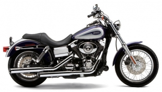 Cobra 3 Inch Slip On Mufflers In Chrome For Harley Davidson 1995-2016 Dyna Motorcycles (6005)