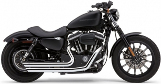 Cobra Speedster Slashdown Exhaust System In Chrome For Harley Davidson 2004-2006 Sportster Motorcycles (6882)