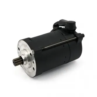 Compu Fire Baby Starter in Black Finish For Harley Davidson 1965-1988 Big Twin (Prestolite Style) (53735)