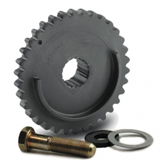 Andrews Cam Driven Gear 34 Tooth Splined, Including Bolt, Washers & 3 Spacers For 2000-2006 TCB, 2000-2003 TC, 2005 Dyna Models (ARM575305)