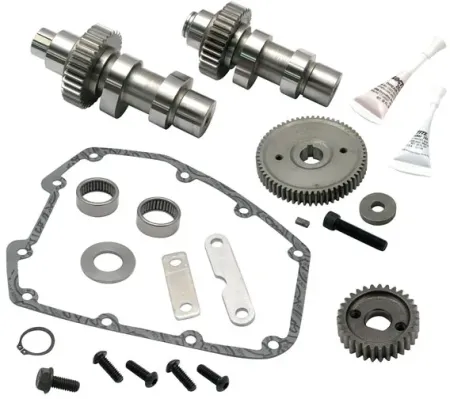 S&S TC Cam, Gear Drive .551G Bolt-In Camshafts Complete With Outer Drive Gears For 2006-2017 Dyna, 2007-2017 Softail, 2007-2016 Touring Models (106-4868)