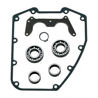S&S Cam (Gear Drive) Installation Support Kit Including Gear Cover Gasket, Inner & Outer Bearings And Retaining Ring For 1999-2006 TC/B (Excluding 2006 Dyna) With S&S Or Andrews Gear Driven Cams (106-5896)