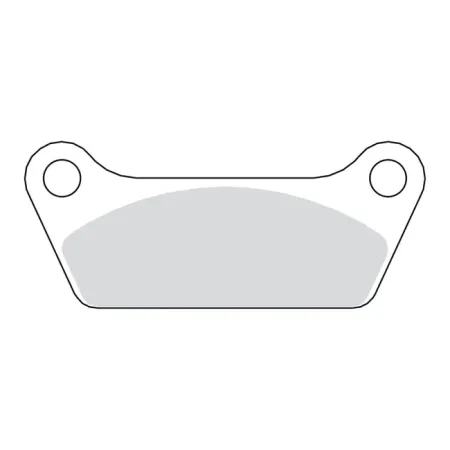 EBC Brakes Rear V-Pad Set Semi-Sintered For 1981-1984 FLH, 1980-1985 FLT Models (FA079V)