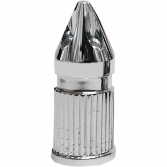 Avon Valve Stem Cap in Chrome Finish Spike Style (SVC-308-CH-SPK)