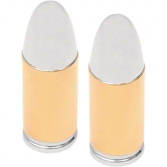 Drag Specialties .38 Special Valve Stem Cap in Gold Finish (282007)