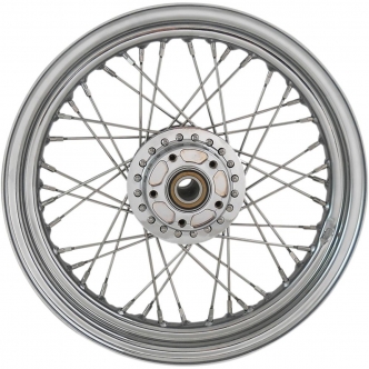 Drag Specialties Replacement Laced Front Wheel 16 x 3 Inch For 2010-2020 XL (Without ABS) Single Disc Models (64442)