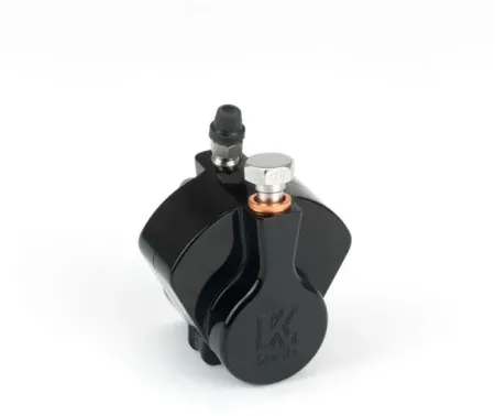 Kustom Tech 2 Piston Caliper In Black For Harley-Davidson, Chopper and Custom Motorcycles (03-021)