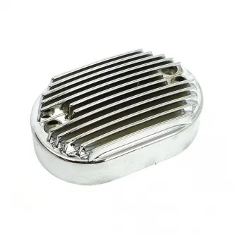 Transpo Solid-State Regulator in Chrome Finish For 2008-2017 Softail Models (ARM959509)