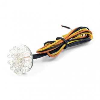 Custom Dynamics Genesis 1.0 Amber Hard Wire LED Cluster 1 Inch Diameter (GEN-100-A)