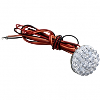 Custom Dynamics Genesis Red Hardwire LED Cluster 1-1/4 Inch Diameter (GEN-125-R)