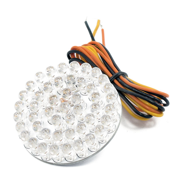 Custom Dynamics Genesis LED Clusters Amber Hardwire 1.8 Inch Diameter ...