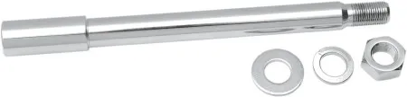 Drag Specialties Front Axle Kit in Chrome Finish For 1986-1987 XL Models (16-0265-BC)