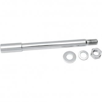 Drag Specialties Front Axle Kit in Chrome Finish For 1986-1987 XL Models (16-0265-BC)