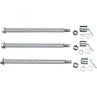 Drag Specialties Rear Axle 12.625 Inch in Chrome Finish For 1999 FLHT Models (16-0303-BC520)