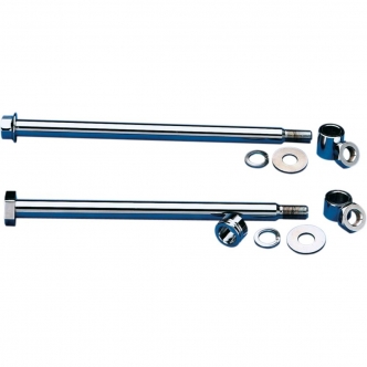 Drag Specialties Rear Axle 11.625 Inch in Chrome Finish For 1986-1999 XL Models (16-0294-BC520)