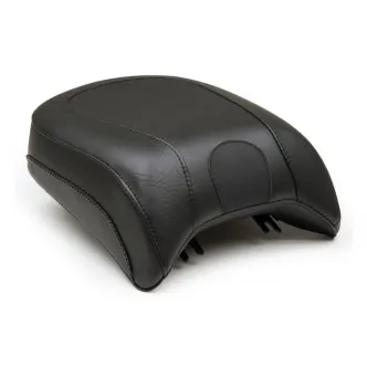 Mustang Vintage Passenger Seat 10 Inch Wide For 2005-2017 FLSTN De Luxe With Standard Rack Models (76236)