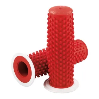 Kustom Tech Rubber Grips In Red (06-105)