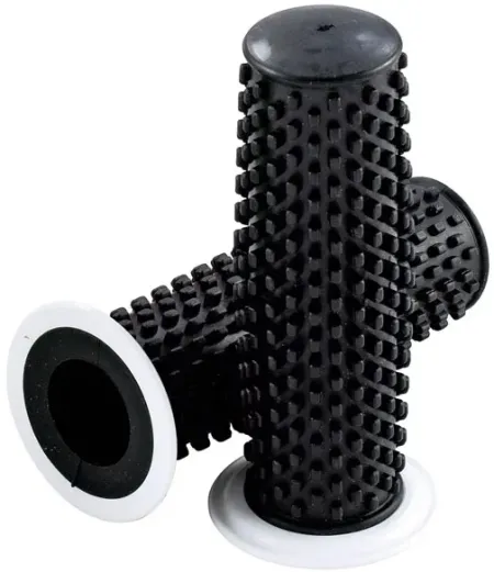 Kustom Tech Rubber Grips In Black (06-115)
