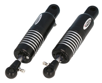 Fournales Suspension Pan Cruise Oleopneumatic Shocks in Black Finish For 1984-1999 Softail Models (MA100001)