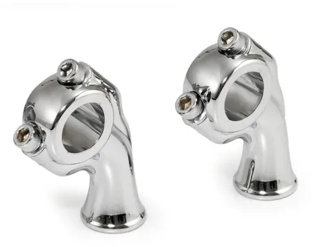 Kustom Tech Deluxe Risers In Chrome Finish (05-105)