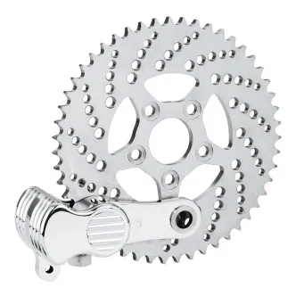 Kustom Tech Custom Sprocket Brake Kit With Polished Caliper (03-010)