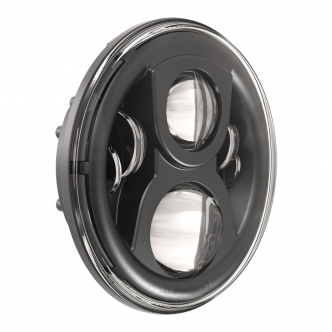 J.W. Speaker 8700 Evo 2 Pro Dual Burn Headlight With Black Bezel Without Mounting Ring (0556981)