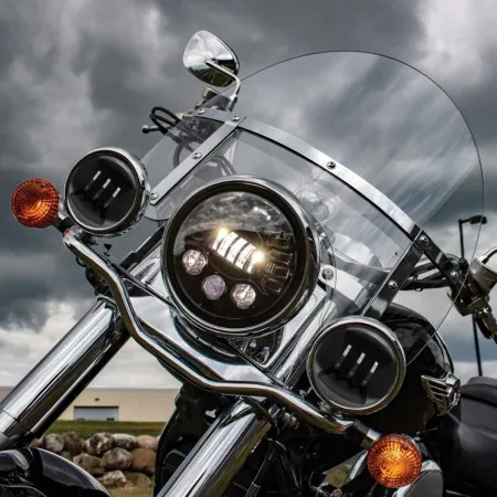 J.W. Speaker 6045 LED Fog Light With Black Bezel 4.5 Inches (11.5cm) (0551583)