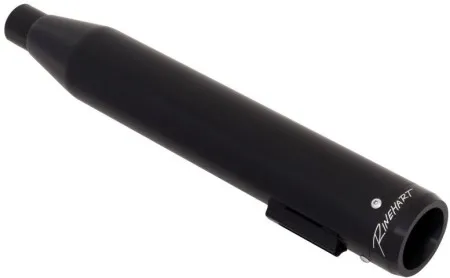 Rinehart Racing 3 Inch Slip-Ons In Black With Black Straight End Caps For Harley Davidson 2014-2020 Sportster Motorcycles (500-0401)