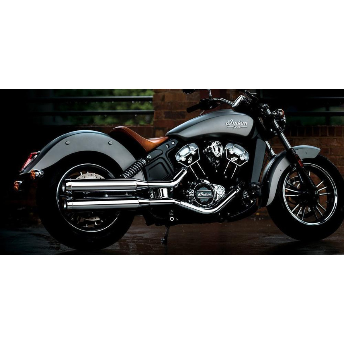 Rinehart shop exhaust indian