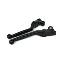 Doss Wide Blade Brake & Clutch Levers In Black For 82-95 Big Twin & XL (ARM311319)