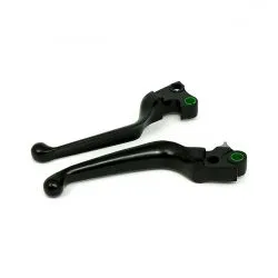 Doss Standard Blade Brake & Clutch Levers In Black For Hydraulic - 14-16 Touring (excl. FLHR, FLHRC) (77513B)