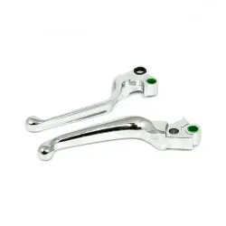 Doss Wide Blade Brake & Clutch Levers In Chrome For Hydraulic - 02-05 V-Rod; 96-06 all B.T. (ARM865319)