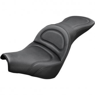 Saddlemen Seat Explorer Smooth in Black For 2018-2023 FXBB Street Bob & FXST Standard Models (818-30-0291)