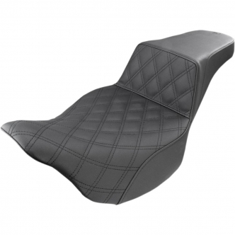 Saddlemen Step-Up LS Seat Front Only For 2008-2023 Harley Davidson FLHR, FLHT, FLHX & FLTR Touring Models (808-07B-172)