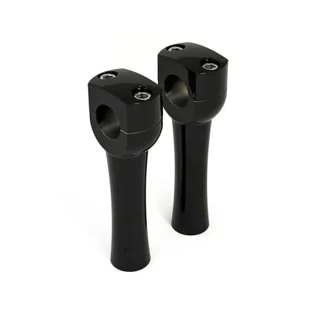 Doss Dighton 5 Inch Domed Risers in Black Aluminium Finish (04-557BK)