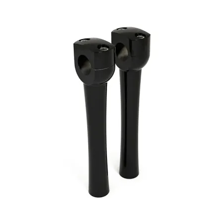 Doss Dighton 8 Inch Domed Risers in Black Aluminium Finish (04-559BK)