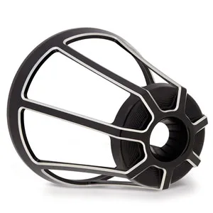 Arlen Ness Monster Sucker Beveled Air Cleaner Cover In Black (81-104)