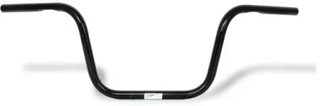 Fehling Ape Hanger 1 Inch 3 Hole Handlebars in Black For 1982-2020 Harley Davidson (Excluding 2008-2020 E-Throttle, 1988-2011 Springers) Models (C55-252B)