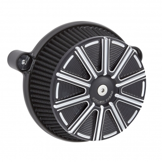 Arlen Ness 10-Gauge Stage 1 Big Sucker Air Cleaner Kit In Black For Harley Davidson 2017-2023 Touring & 2018-2023 Softail Models (18-315)