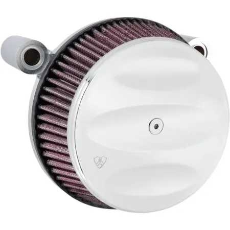 Arlen Ness Scalloped Stage I Big Sucker Cover Kit In Chrome For 2017-2023 Touring & 2018-2023 Softail Models (18-341)