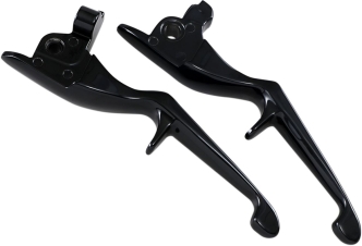 Kuryakyn Trigger Levers In Gloss Black Finish For 2017-2023 Touring Motorcycles (1819)